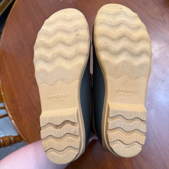 Women’s Sperry Tan and Black Waterproof Boots size 6M - Picture 6 of 7